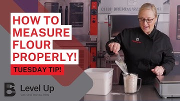 Tuesday Tip: How to Measure Flour Properly