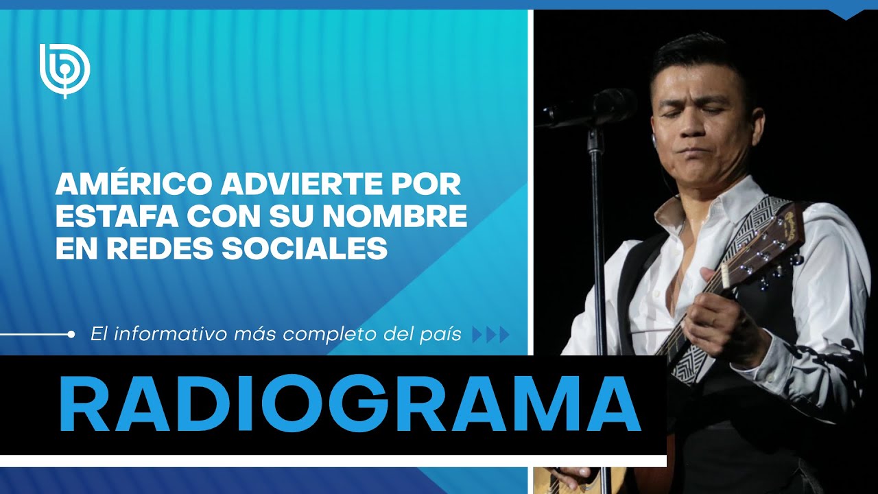 Américo advierte a por estafa con su nombre en redes sociales - YouTube