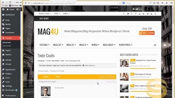 13- Mag4u - bbPress Setup