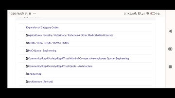 keam 2022 neet final category list published