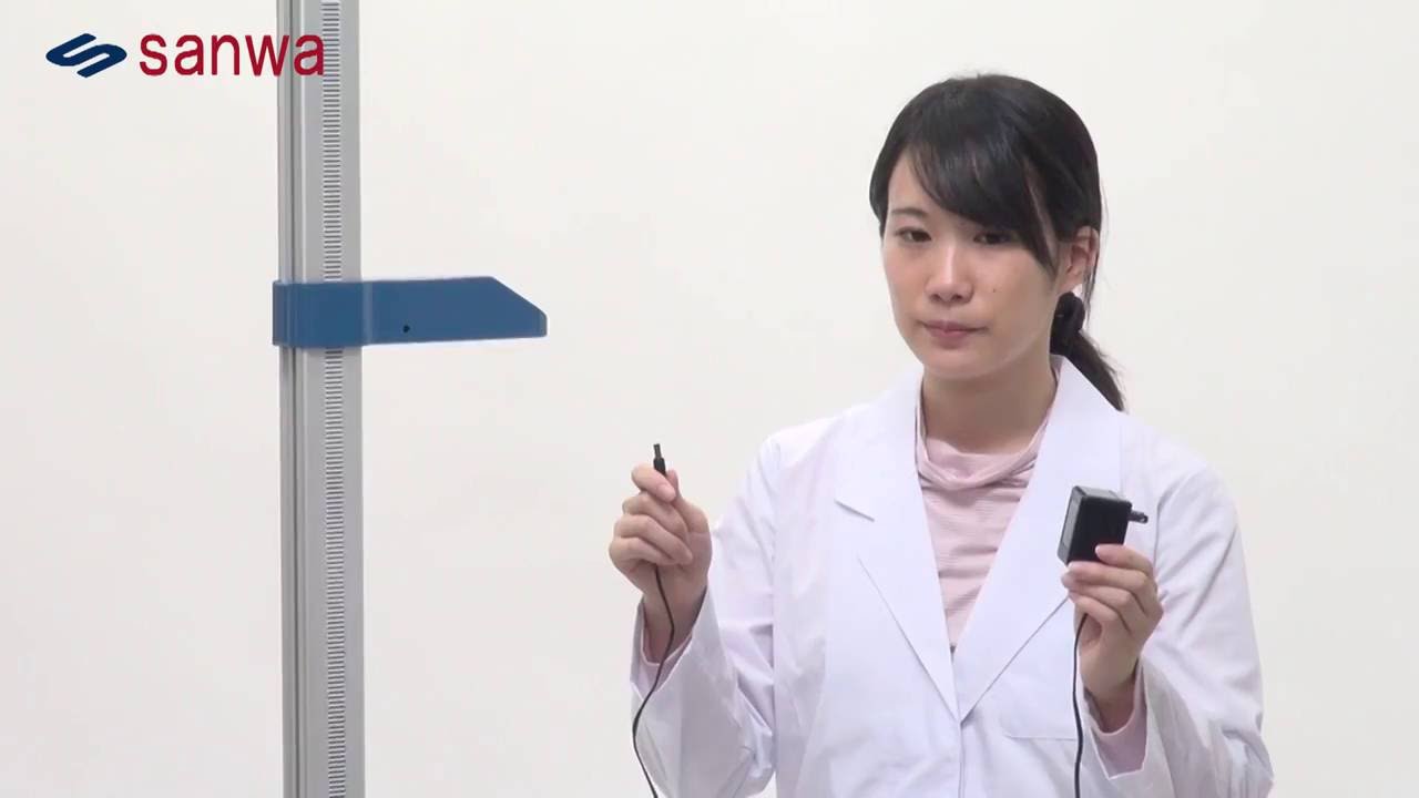 スタンダード身長計 ピンク 三和製作所 発送は台座と分解してに