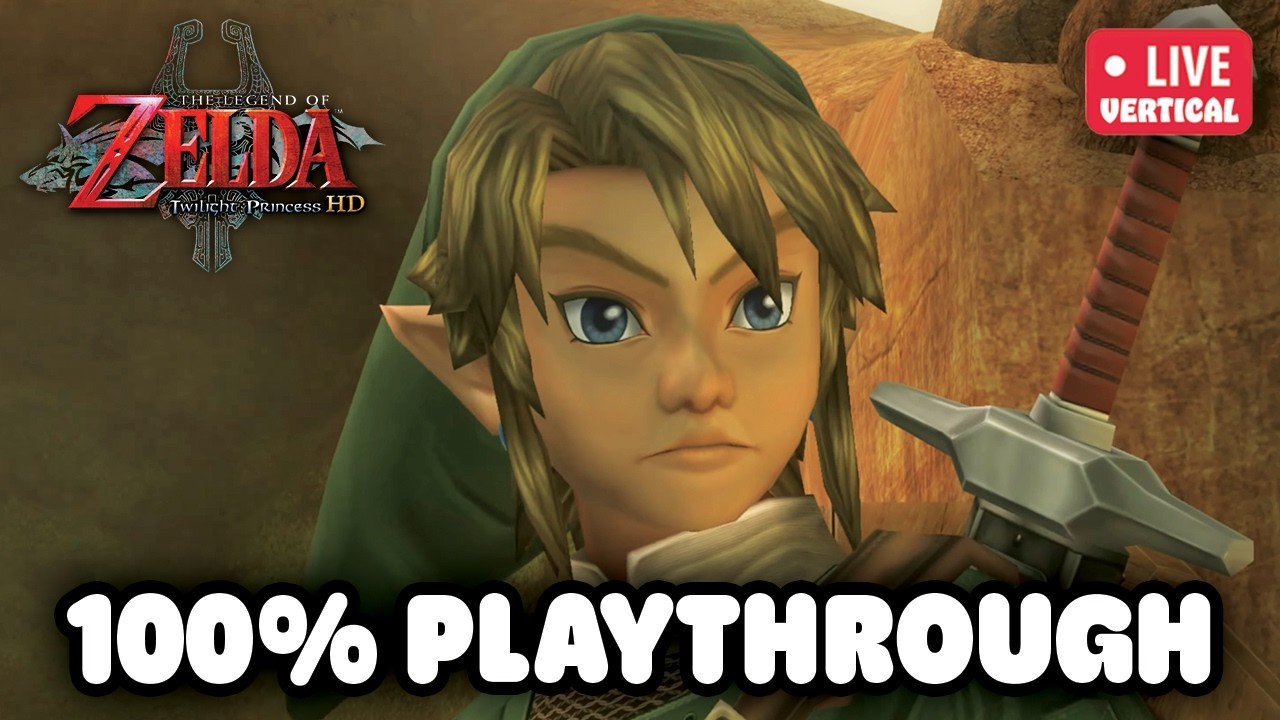 Let's 100% Twilight Princess HD! | Vertical