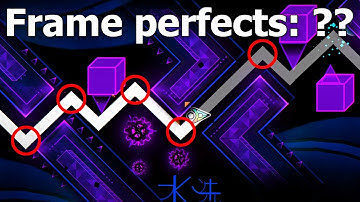 Andromeda with Frame Perfects counter — Geometry Dash
