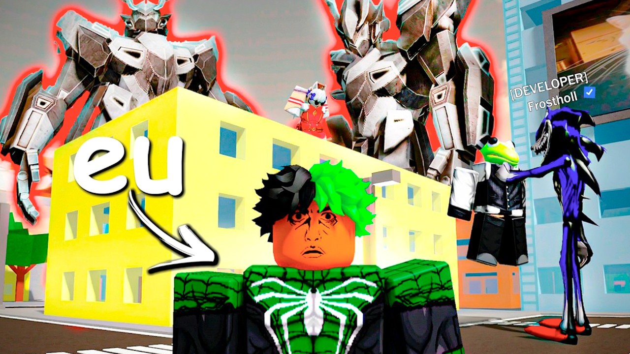 ENCONTREI ADMINS em SERVIDORES PÚBLICOS! tomei BAN? (Jujutsu Shenanigans)