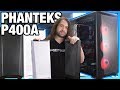 Phanteks P400A Digital Case Review: High Airflow Mesh & Panel Testing