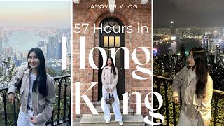 57 Hours in Hong Kong 🇭🇰 | Roast Goose, Peak Tram, Skyline View & Star Ferry | Cabin Crew Layover ✈️