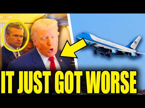 Thumbnail for Hegseth Freezes ... Incriminates Trump In Air Force One Disaster