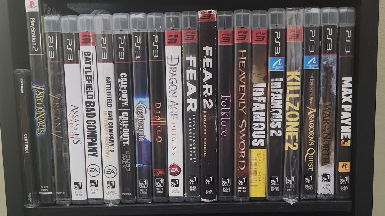 My Collection 2026 Part 1 PS1/PS2/PS3 - YouTube
