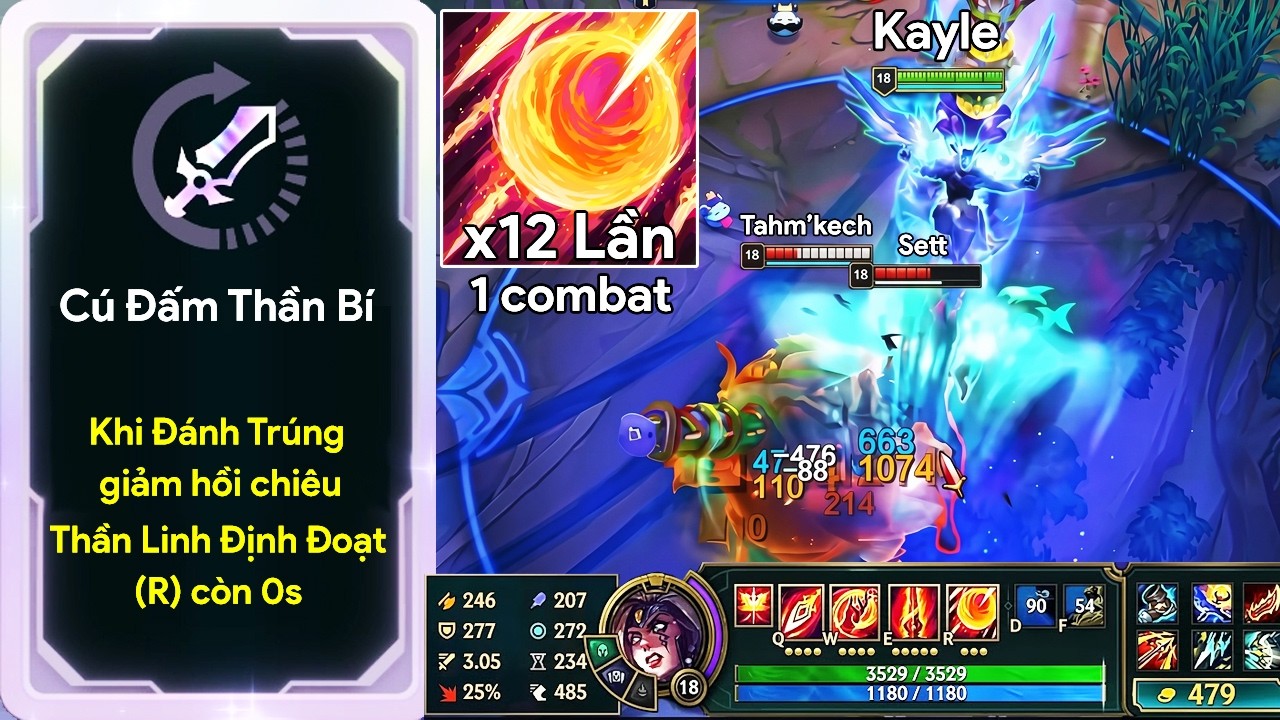 " Bug Game " Khiến Kayle Xài Chiêu Cuối Vô Hạn Lần Bất Tử Trong 1 Combat Tại Aram Hỗn Loạn