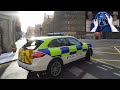 Porsche cayenne turbo  forza horizon 4 police chase  logitech g920 steering wheel gameplay