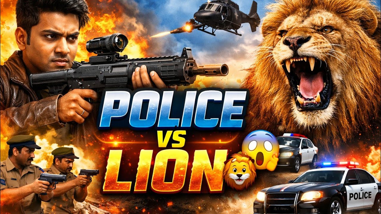 Indian Theft Auto Gameplay 🔥 Police Chase, Lion Fight & Helicopter Action | Full Mission