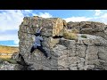 Exploring Killocraw Farm Boulders on the Kintyre Peninsula