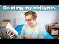 Reacting to My Old Lyrics | Evan Edinger