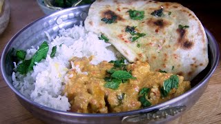 Delicious Chicken Tikka Masala with Homemade Naan