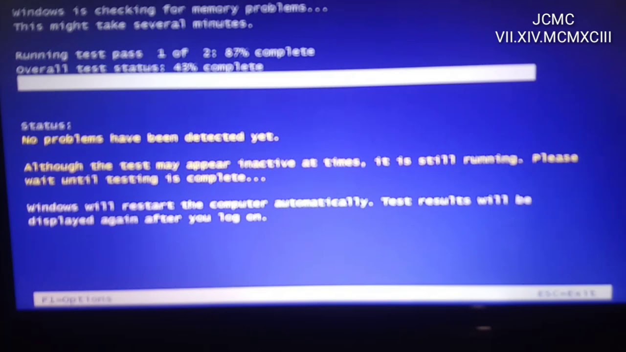 How to check your ram/memory for error | windows 7 | With JCMC - YouTube