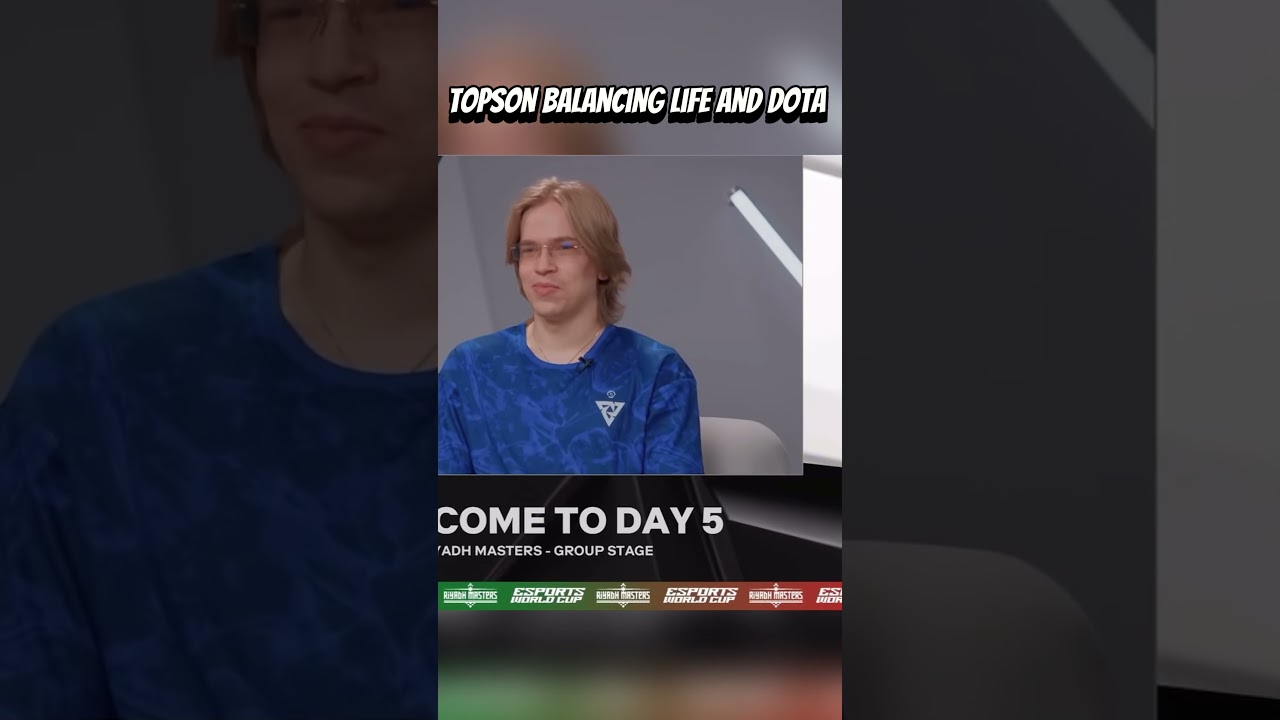 Topson balancing Dota Life 