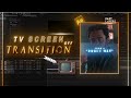 TV Screen Off Transition | After Effects Tutorial | 2026.
