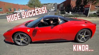 With the fundamentals of ferrari back together its time for first
drive! you can subscribe to my channel new videos, builds 458, br...