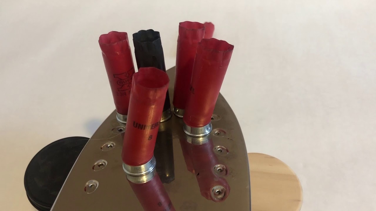 How to Remove the Plastic From the Metal of a Shotgun Shell - YouTube