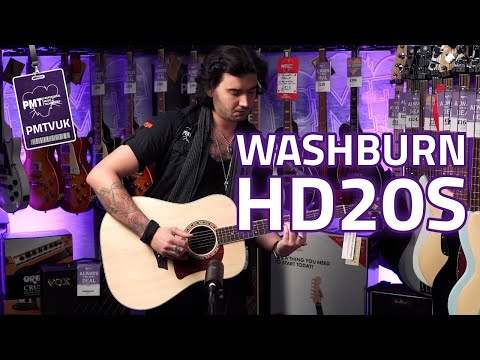 Washburn HD20S Dreadnought Acoustic Guitar - Incredible Guitar Under £200