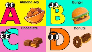 Food ABC Phonics Song | ABC Food Song For Kids \& Toddlers | @KidPreps