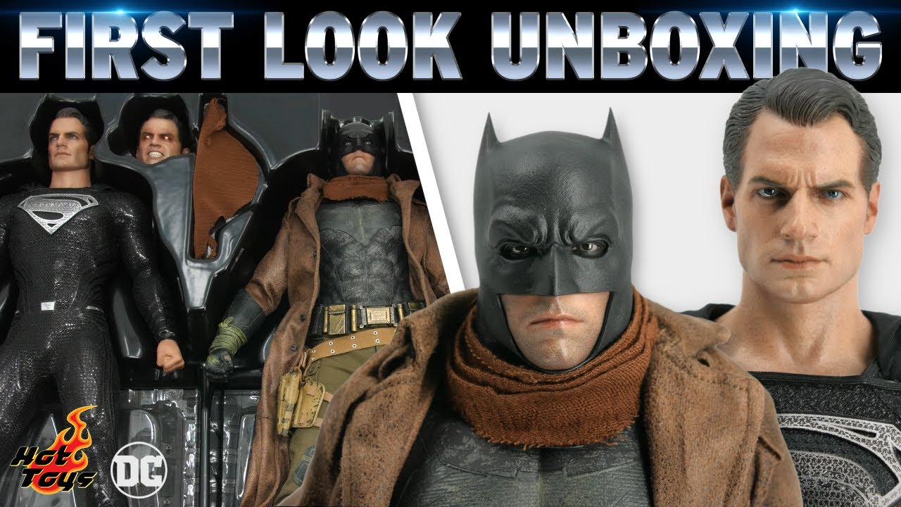 Hot Toys Knightmare Batman & Superman Justice League Figure Set Unboxing |  First Look - YouTube