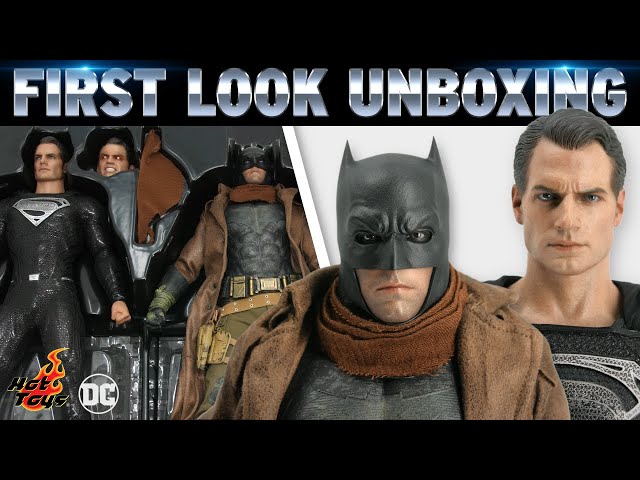 Hot Toys Superman & Knightmare Batman 2 Pack Zack Snyder's Justice League  Unboxing & Review 