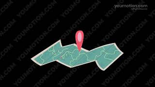 City Tourism Stickers Motions Animated Icons | Ready-Made Video Template
