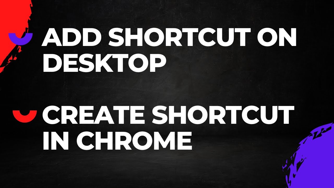 Add Shortcut In Chrome Create Shortcut On Desktop How To Add Add Shortcut In Chrome Create Shortcut On Desktop How To Add