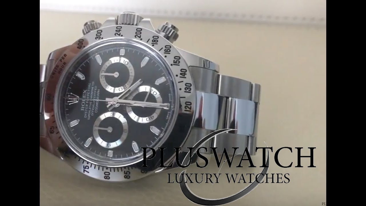 Rolex Daytona 116520 Black Nero 2004 3717