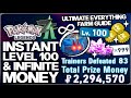 Pokemon Legends Z-A - New Easy INFINITE Level 100 XP Trick &amp; Best Money, Shards &amp; More Farm Guide!