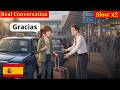 At The Airport | Spanish for Beginners | 10 Short Spanish Conversations | Level A1-A2-B1