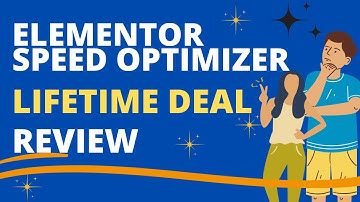 Elementor Speed Optimizer Lifetime Deal – WordPress Speed Optimization Plugin $41.30