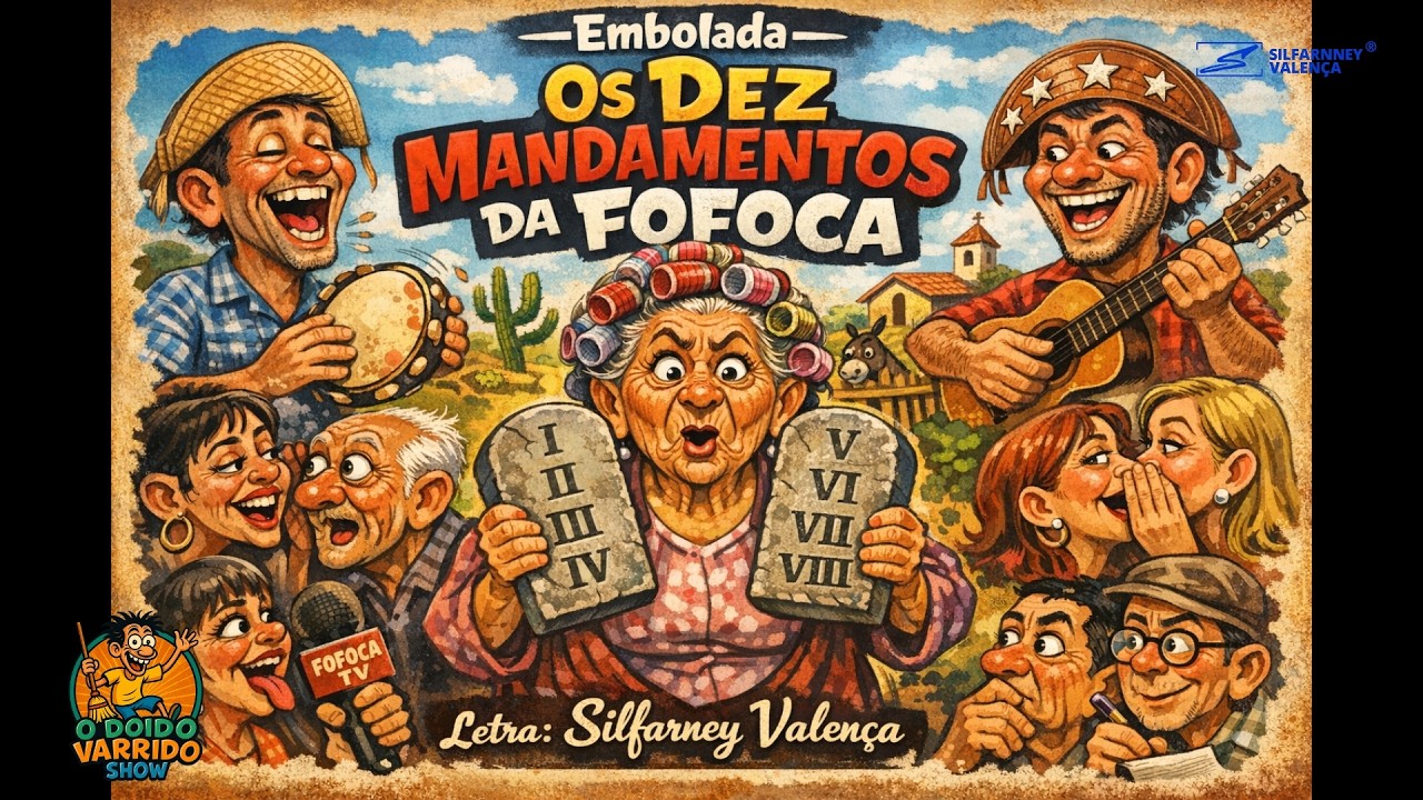 🎶 Embolada — Os Dez Mandamentos da Fofoca | 𝓢𝓲𝓵𝓯𝓪𝓻𝓷𝓷𝓮𝔂 𝓥𝓪𝓵𝓮𝓷𝓬̧𝓪