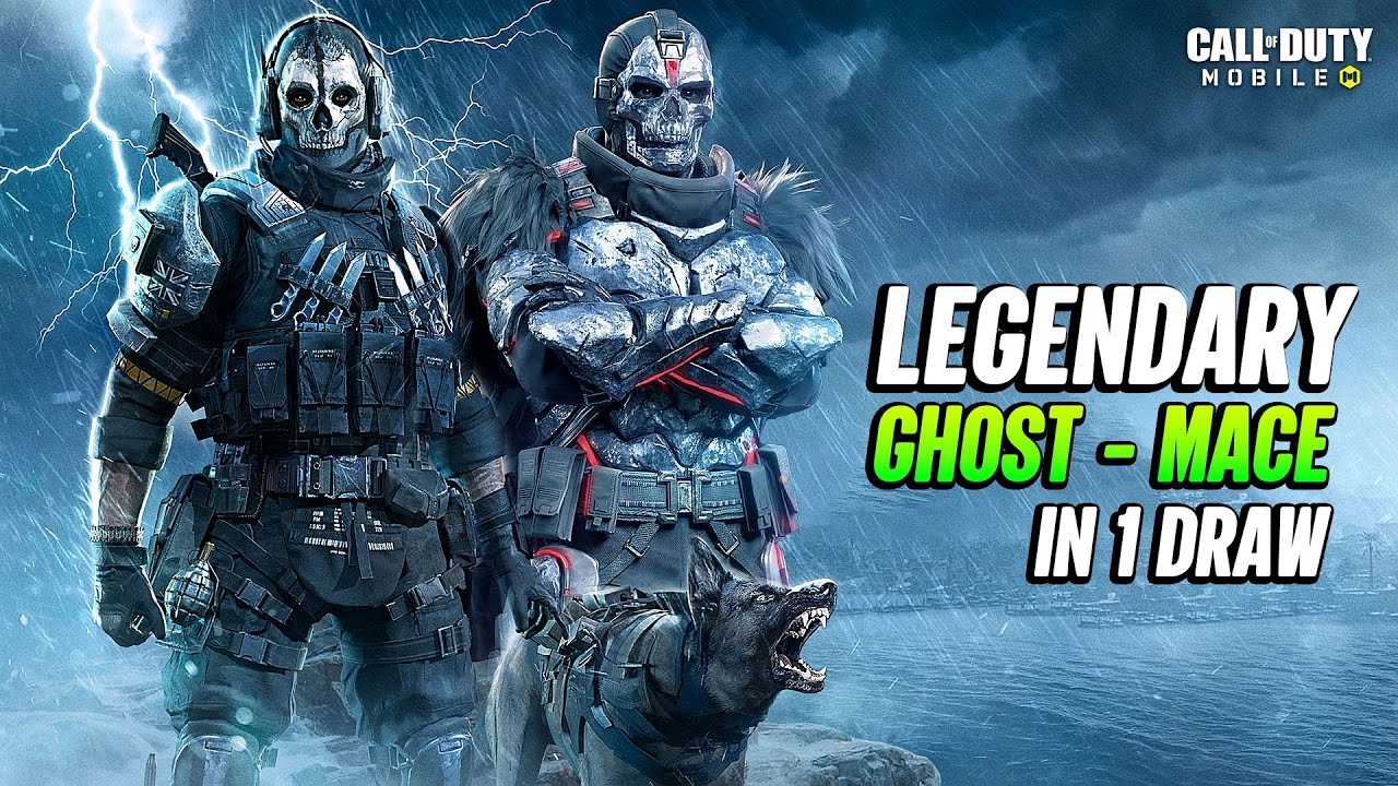 Mace Codm Legendary Ghost & Mace in 1 Draw CODM - Ultimate Showdown Lucky Draw ...
