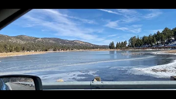 The Calm Before the Storm. Big Bear Getting Ready for Another Snow Event. Stay Tuned. 1/9/2024