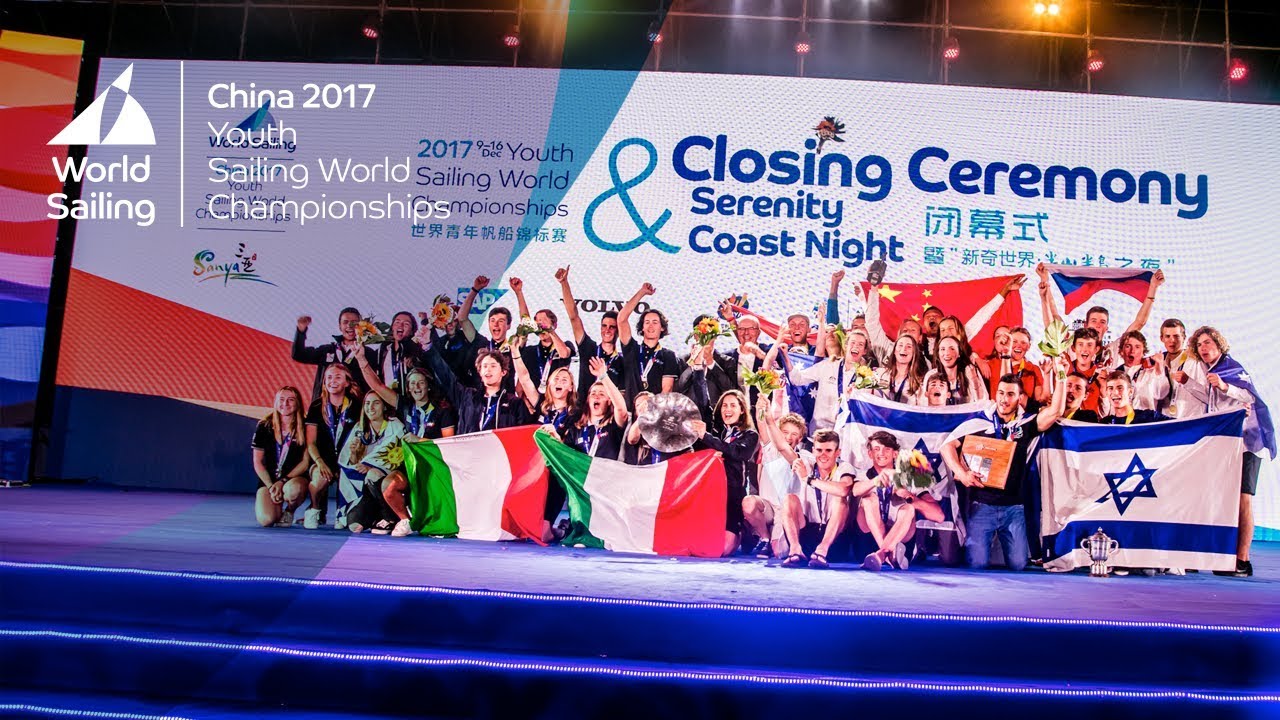 ⁣Closing Ceremony Prize-giving - 2017 Youth Worlds | Sanya, China