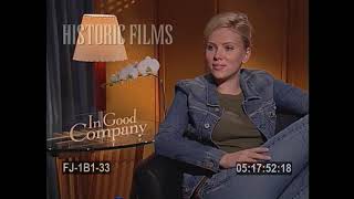 IN GOOD COMPANY Scarlett Johansson Interview Press Junket (2004)