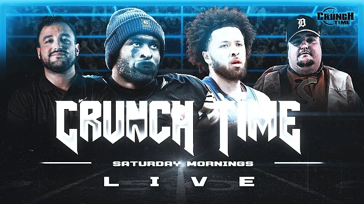 Detroit Lions vs. Pittsburgh Steelers & Pistons Talk! | Saturday Mornings With Crunch Time