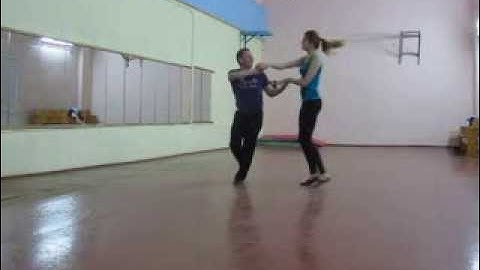 Zouk class протанцовка после занятия  in dance studio DancA 28 02 14 - Илона и Слава