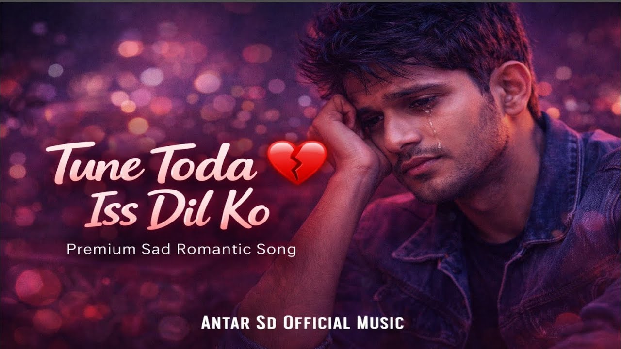 Tune Toda Iss Dil Ko 💔 | Premium Sad Romantic Song | Heart Touching Lo-Fi | Antar Sd Official Music