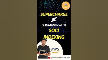 Supercharge ECR images with SOCI indexing #shortsvideo #aws #ECS #shorts