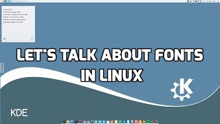 Let's talk about fonts in Linux