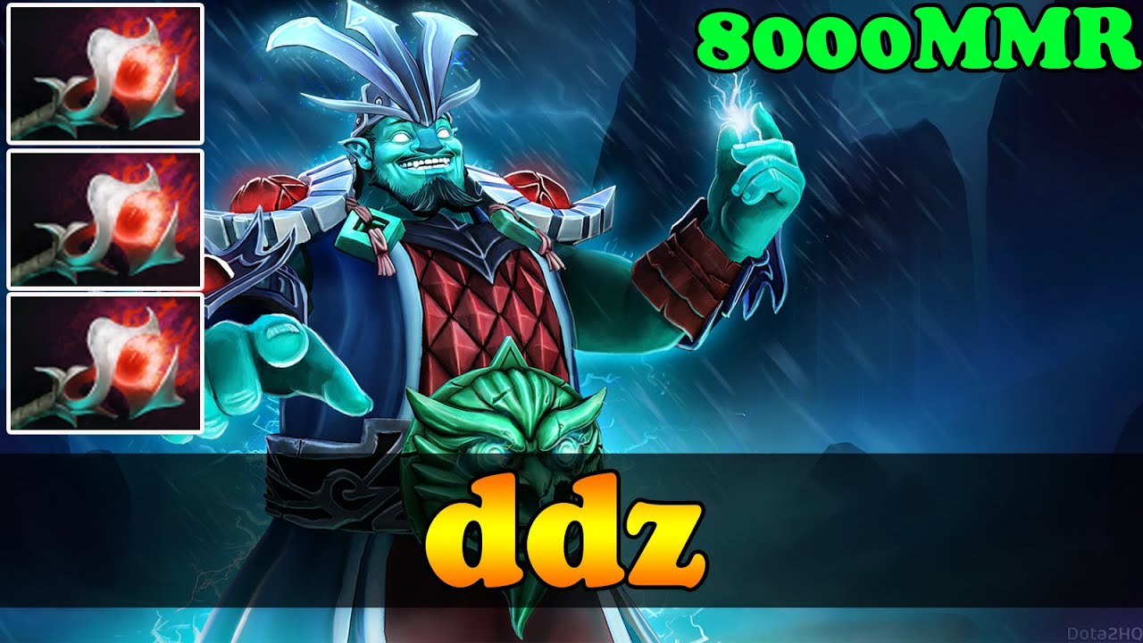 ddz 8000 MMR Plays Storm Spirit with 3 Orchid Malevolence - Dota 2 - YouTube