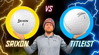 SRIXON Z-STAR, Q-Star, AD333 - Golf Ball Test vs TITLEIST PRO V1