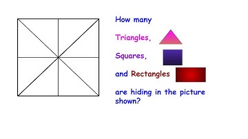 How many Triangles, Squares and Rectangles