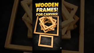 ⭐ Wooden Frames for Canvas | Best Frame for Painting & Art Projects 🎨🖼️ #RamadanwithYouTube #art