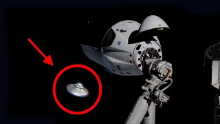 SpaceX and UFO&#39;s ? 31.05.2020. Пока Crew Dragon стыковался с МКС, мимо пролетало несколько UFO.