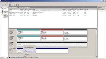 Hướng dẫn cấu hình RAID 0 1 5 trên Sever 2008