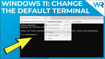 How to change the default Terminal in Windows 11